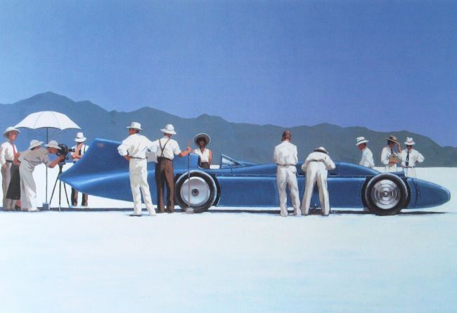 Bluebird at Bonneville