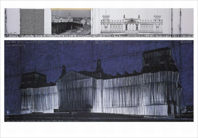 Wrapped Reichstag VII
