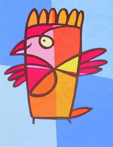 Vreemde vogel No 4