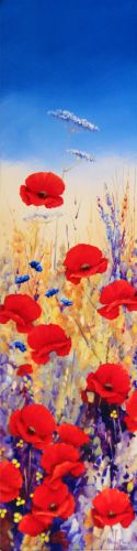 Poppy field I
