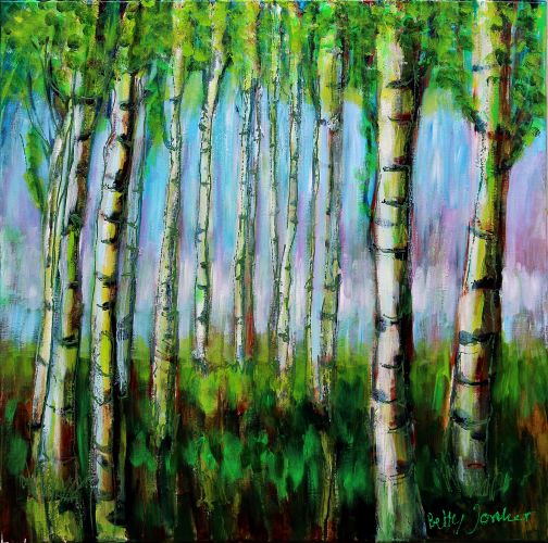 Birch trees